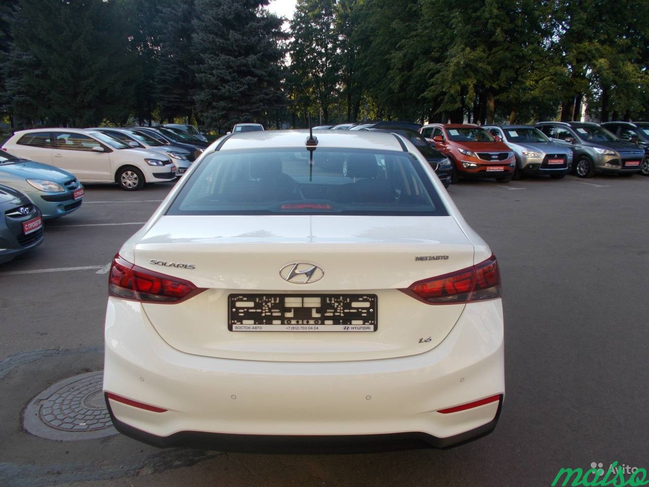 Hyundai Solaris 1.6 МТ, 2018, седан в Санкт-Петербурге. Фото 4